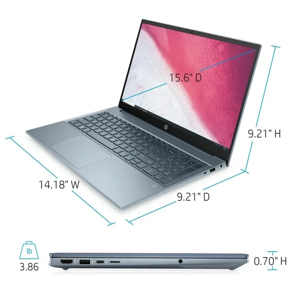 HP Pavilion 512GB 15.6inch Laptop